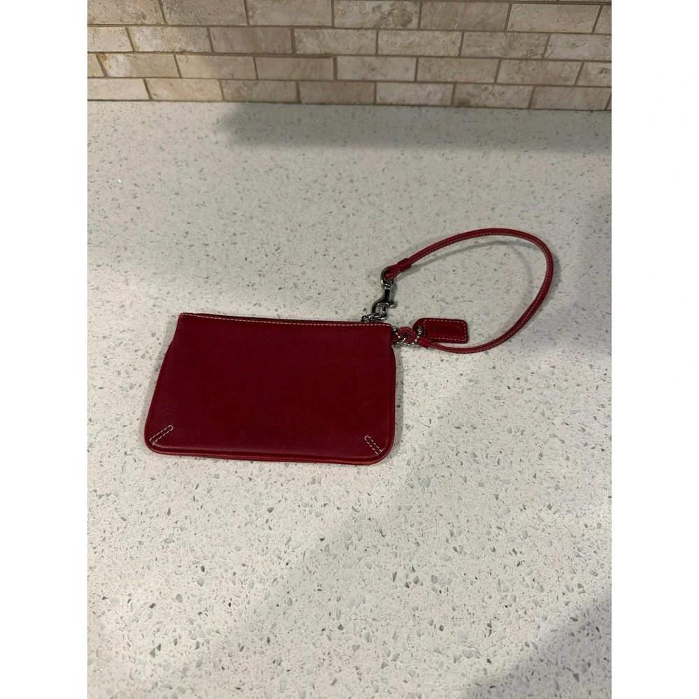 Vintage‎ red coach wristlet